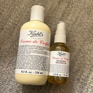 KIEHL'S SINCE 1851 Crème de Corps Hydrating Body Lotion & Dry Body Oil
